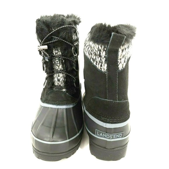 Lands' End Shoes Lands End Womans Hillary Short Snow Boots 7 Poshmark